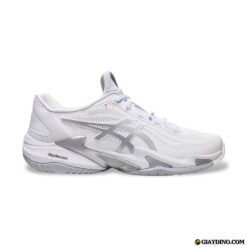 Giày Tennis Pickleball Asics Court FF 3 White Pure Silver