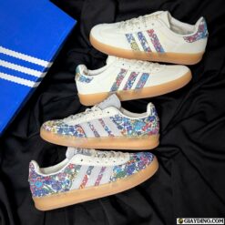 Giày Aadidas x Liberty London Gazelle Indoor Trainers