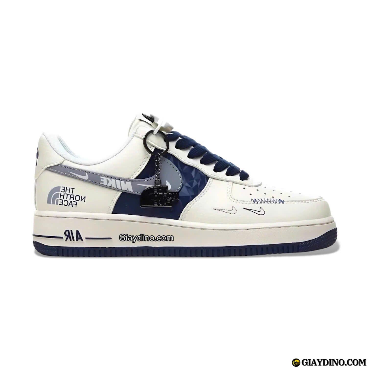 Giày Nike Air Force 1 The North Face White Navy