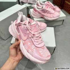 Giày Nike V2K Run Pink Trắng Hồng