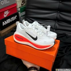 Giày Nike Vomero Plus Bright Crimson Trắng Đỏ