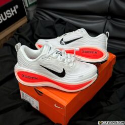 Giày Nike Vomero Plus Trắng Đỏ White Black Bright Crimson