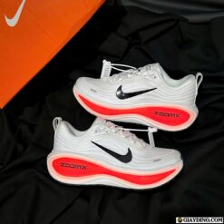 Giày Nike Vomero Plus White Black Bright Crimson
