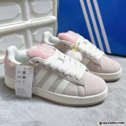 Giày Adidas Originals Campus Trắng Hồng