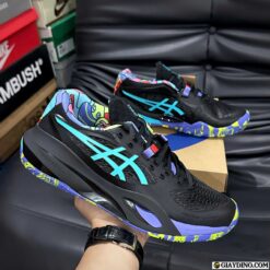 Giày Asics Gel Resolution Padel LE Black Đen Tím