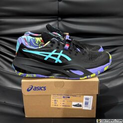 Giày Asics Gel Resolution Padel LE Black Energy Aqua
