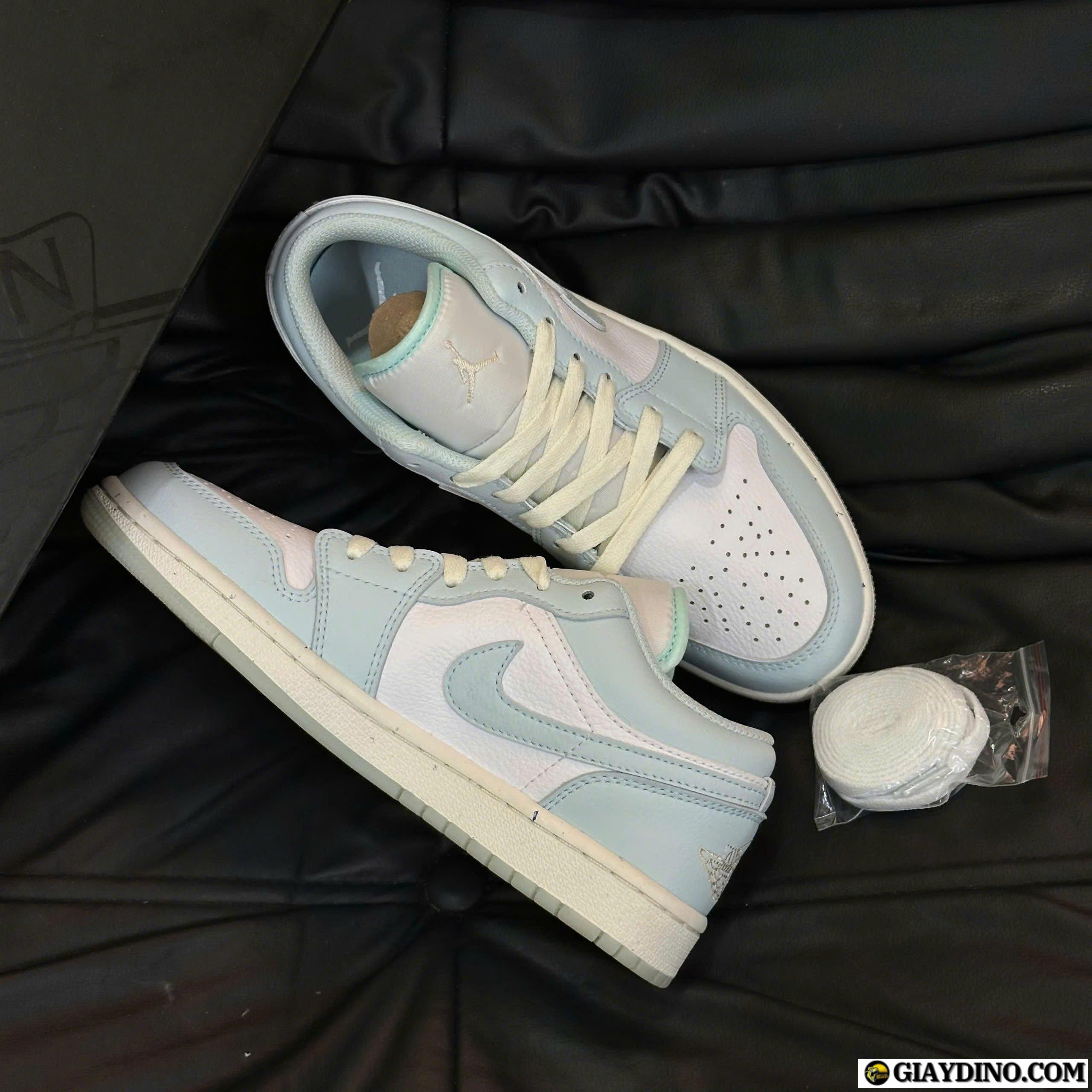 Giày Jordan 1 Low SE Glacier Blue Summit White