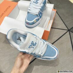 Giay Louis Vuitton LV Trainer Lvers Damier Giày Louis Vuitton LV Trainer Lvers Damier