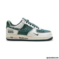 Giày Nike Air Force 1 Supreme Gucci Inspired Green