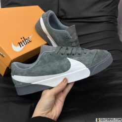 Giày Nike Blazer City Xám Rêu
