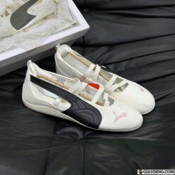 Giày Puma Speedcat Ballet Rose White Trắng Đen Hồng