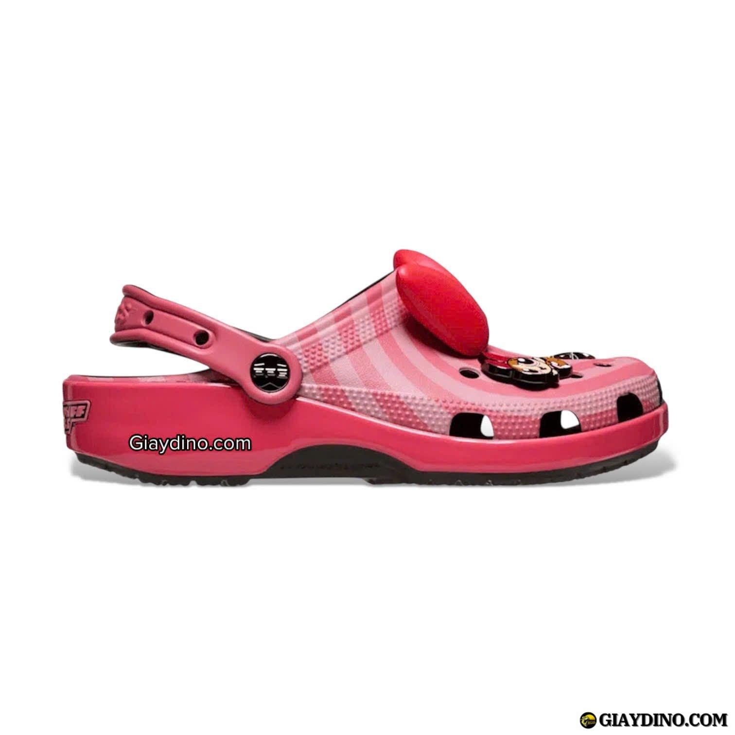 Dep Crocs Classic Clog Powerpuff Girls Blossom 211512 90H Dép Crocs Classic Clog Powerpuff Girls Blossom 211512-90H