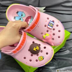 Dép Crocs Classic Clog Spongebob Patrick Melon 209479-737