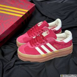 Giay Adidas Gazelle Bold Red Do Giày Adidas Gazelle Bold Red Đỏ