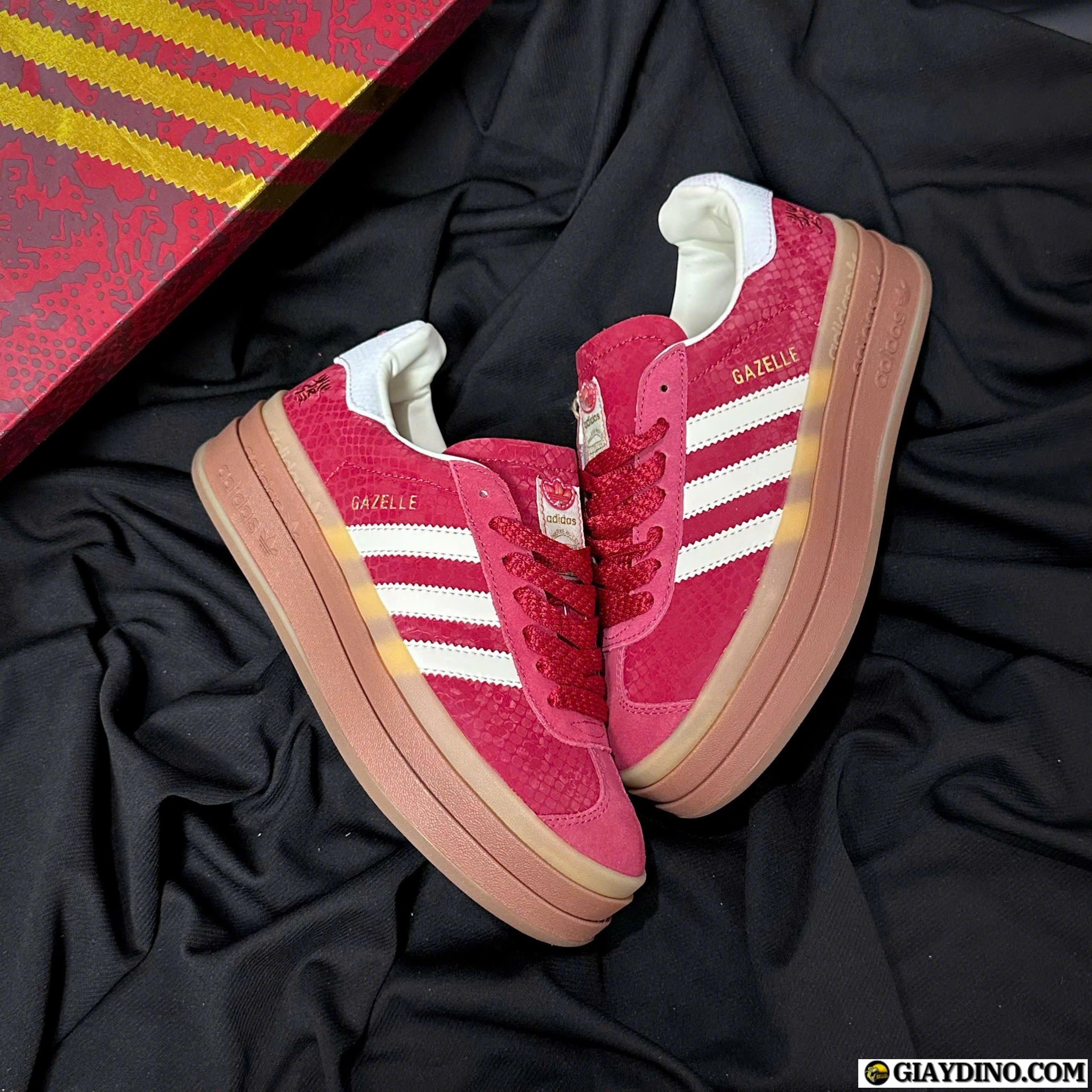 Giày Adidas Gazelle Bold Red Year Of The Snake Giày Adidas Gazelle Bold Red Year Of The Snake