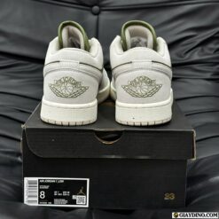 Giay Jordan 1 Co Thap Medium Olive Giày Jordan 1 Cổ Thấp Medium Olive