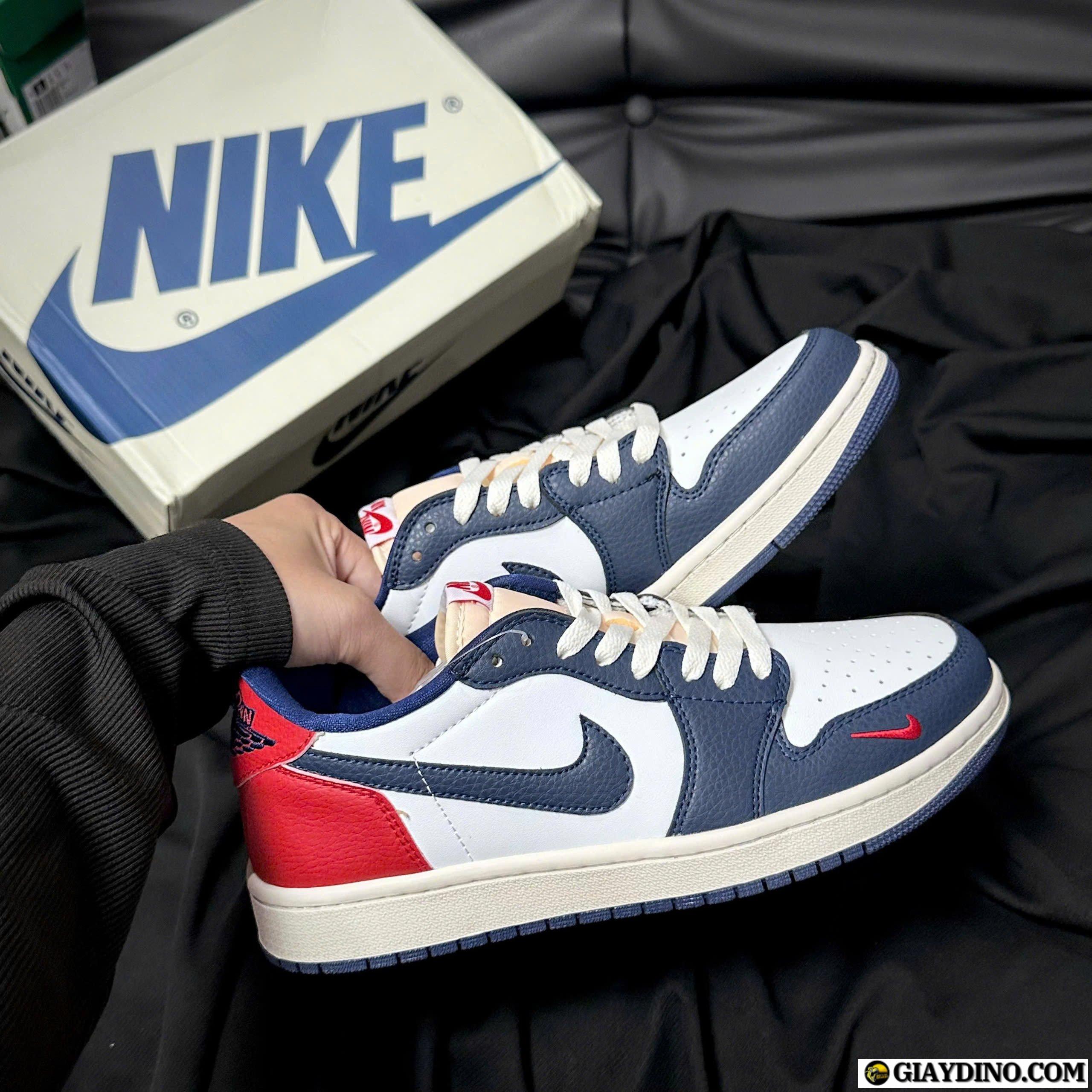 Giày Jordan 1 Retro OG Howard University Navy Red Giày Jordan 1 Retro OG Howard University Navy Red