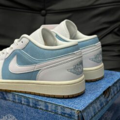 Giay Jordan 1 Worn Blue Brown Giày Jordan 1 Worn Blue Brown