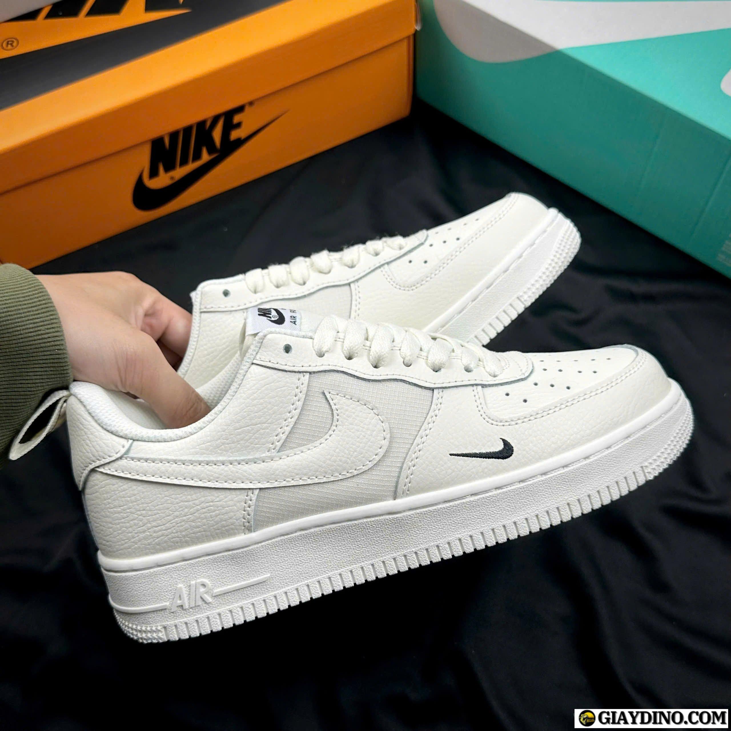 Giày Nike AF1 Sail Black White Giày Nike AF1 Sail Black White