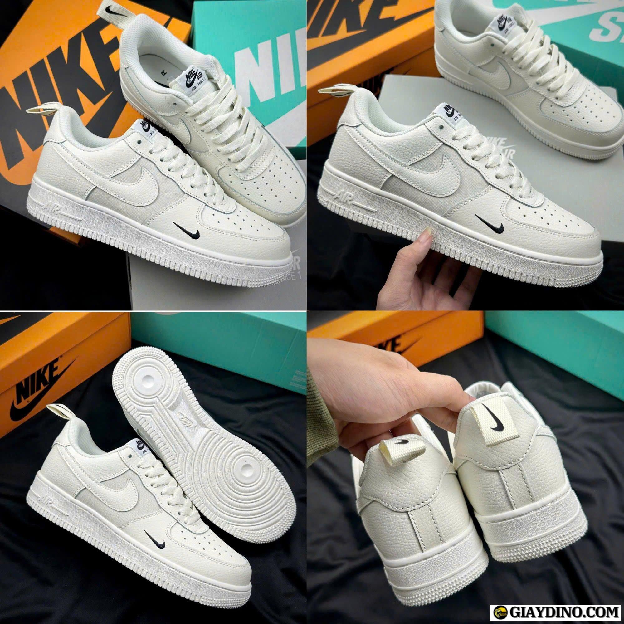 Giày Nike Air Force 1 07 Sail Black White Giày Nike Air Force 1 07 Sail Black White