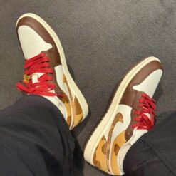 Giay Nike Air Jordan 1 CNY Sail Chocolate Giày Nike Air Jordan 1 CNY Sail Chocolate