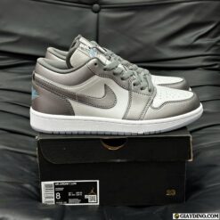 Giay Nike Air Jordan 1 Low GS Inspired By The Greatest Xam Bac Giày Nike Air Jordan 1 Low GS Inspired By The Greatest Xám Bạc