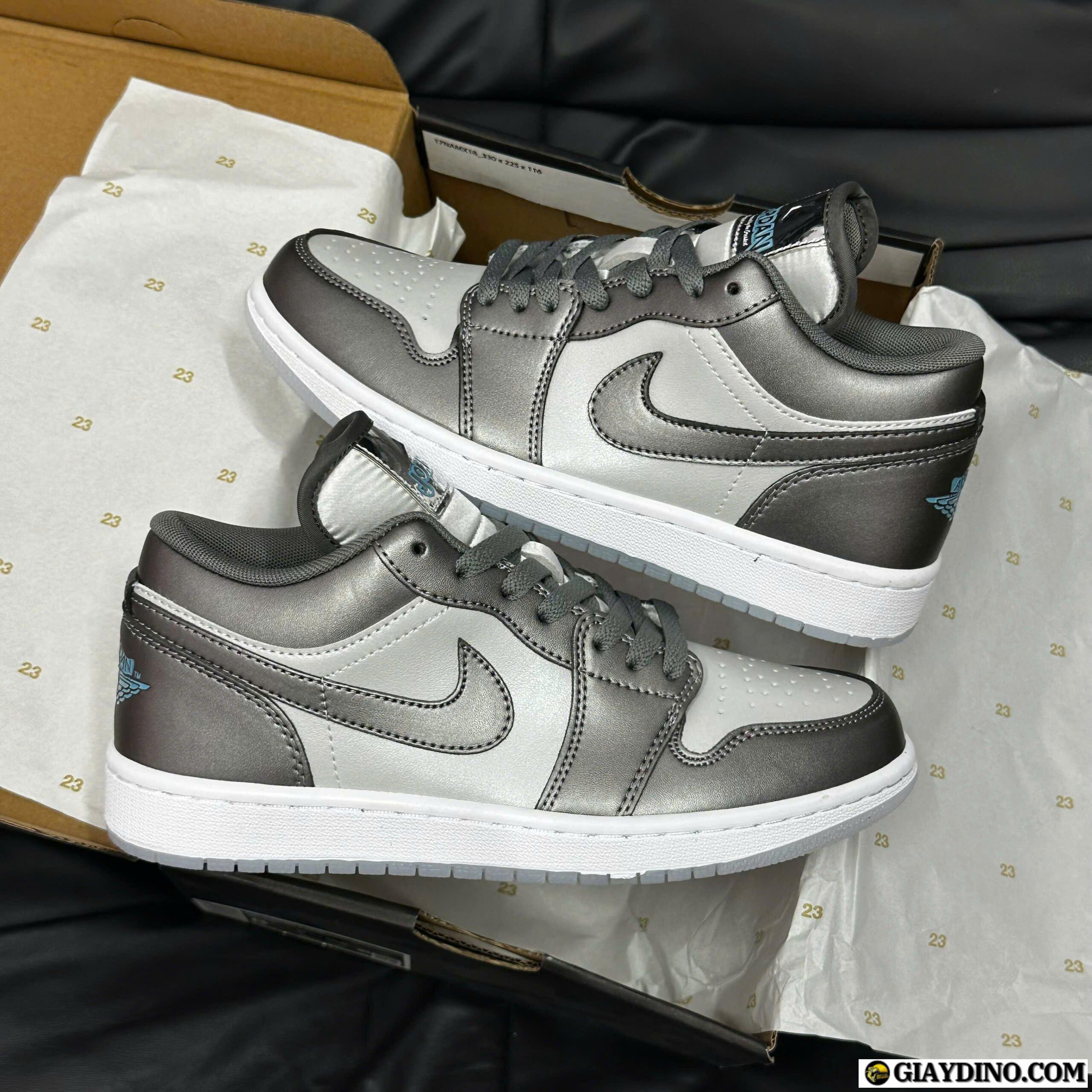 Giày Nike Air Jordan 1 Low GS Inspired By The Greatest Giày Nike Air Jordan 1 Low GS Inspired By The Greatest