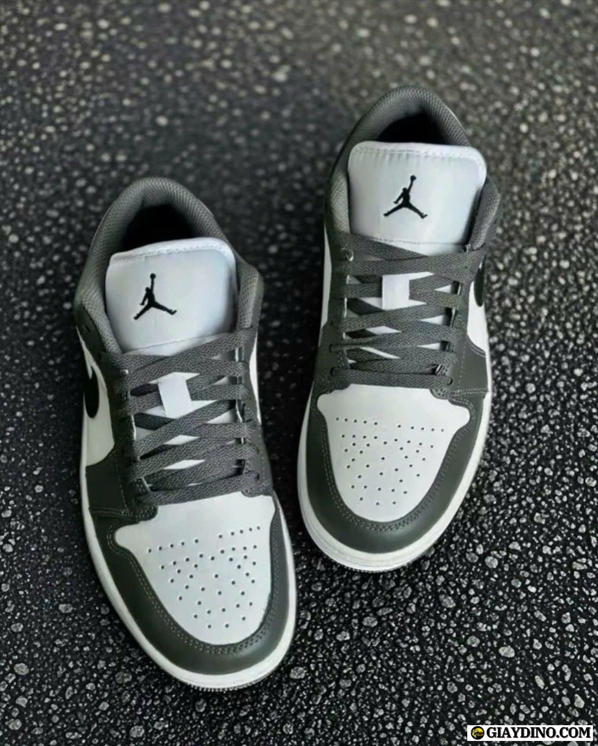 Giày Nike Air Jordan 1 Low GS Iron Grey Giày Nike Air Jordan 1 Low GS Iron Grey