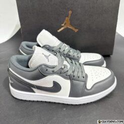 Giay Nike Air Jordan 1 Low Grey White Giày Nike Air Jordan 1 Low Grey White