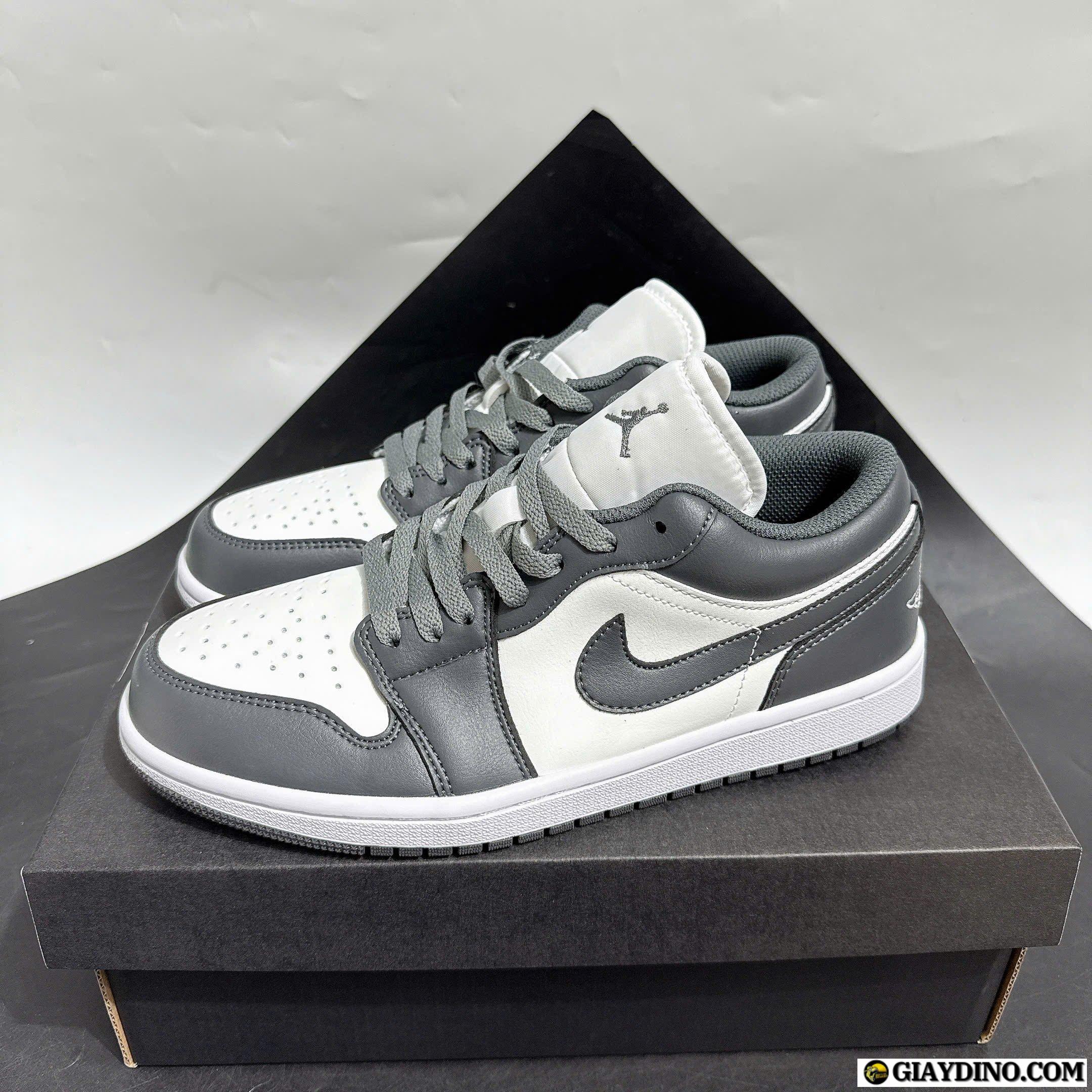 Giày Nike Air Jordan 1 Low Iron Grey Giày Nike Air Jordan 1 Low Iron Grey