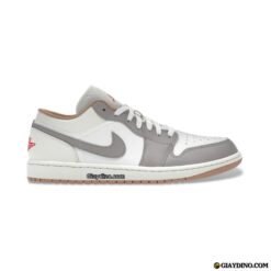 Giày Nike Air Jordan 1 Low Red College Grey 553558-169
