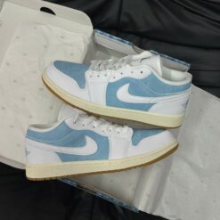 Giay Nike Air Jordan 1 Low SE Denim Worn Blue Giày Nike Air Jordan 1 Low SE Denim Worn Blue
