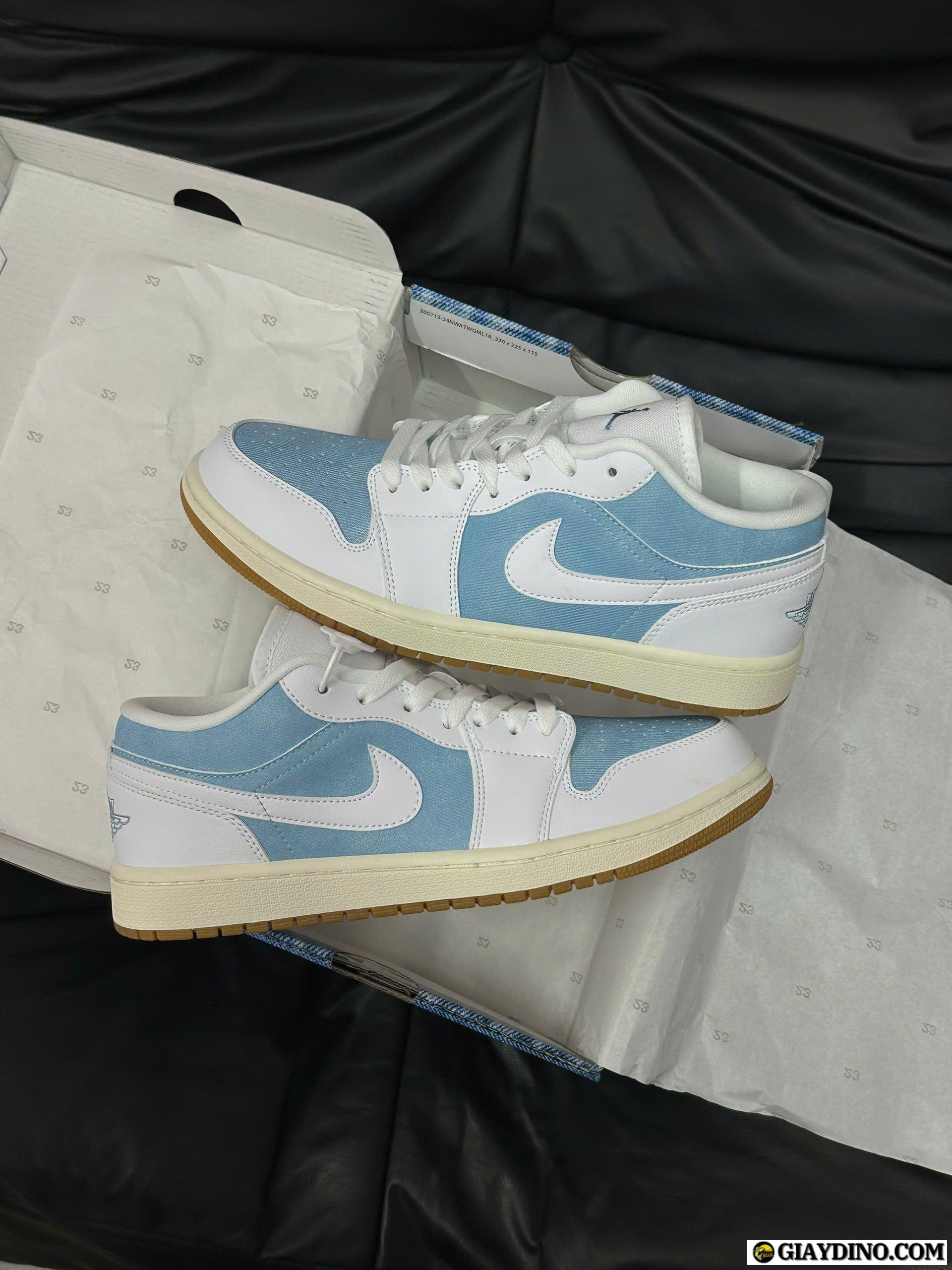 Giày Nike Air Jordan 1 Low SE Denim Worn Blue Giày Nike Air Jordan 1 Low SE Denim Worn Blue