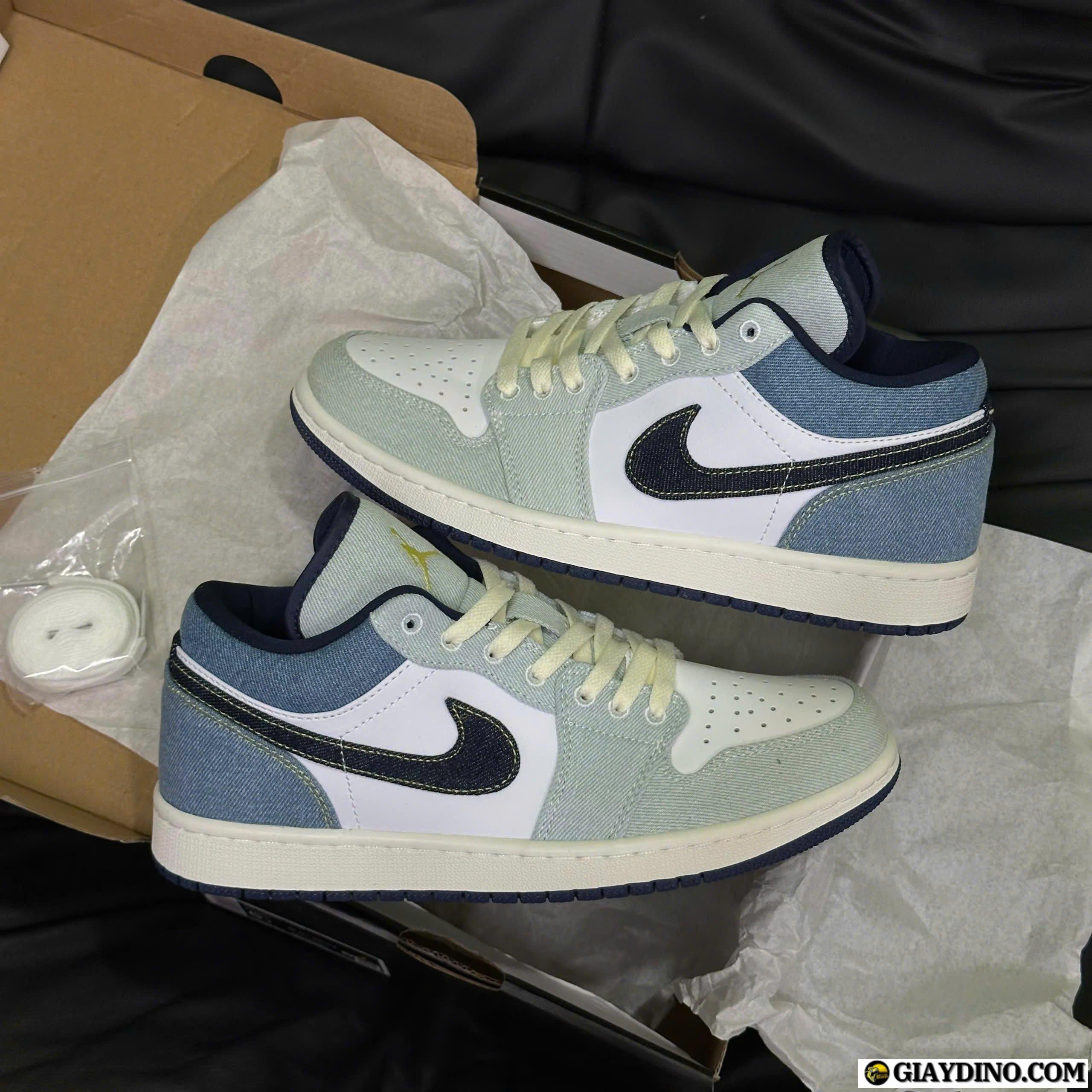 Giày Nike Air Jordan 1 Low SE Light Denim Giày Nike Air Jordan 1 Low SE Light Denim