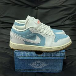 Giay Nike Air Jordan 1 Low SE Worn Blue Giày Nike Air Jordan 1 Low SE Worn Blue