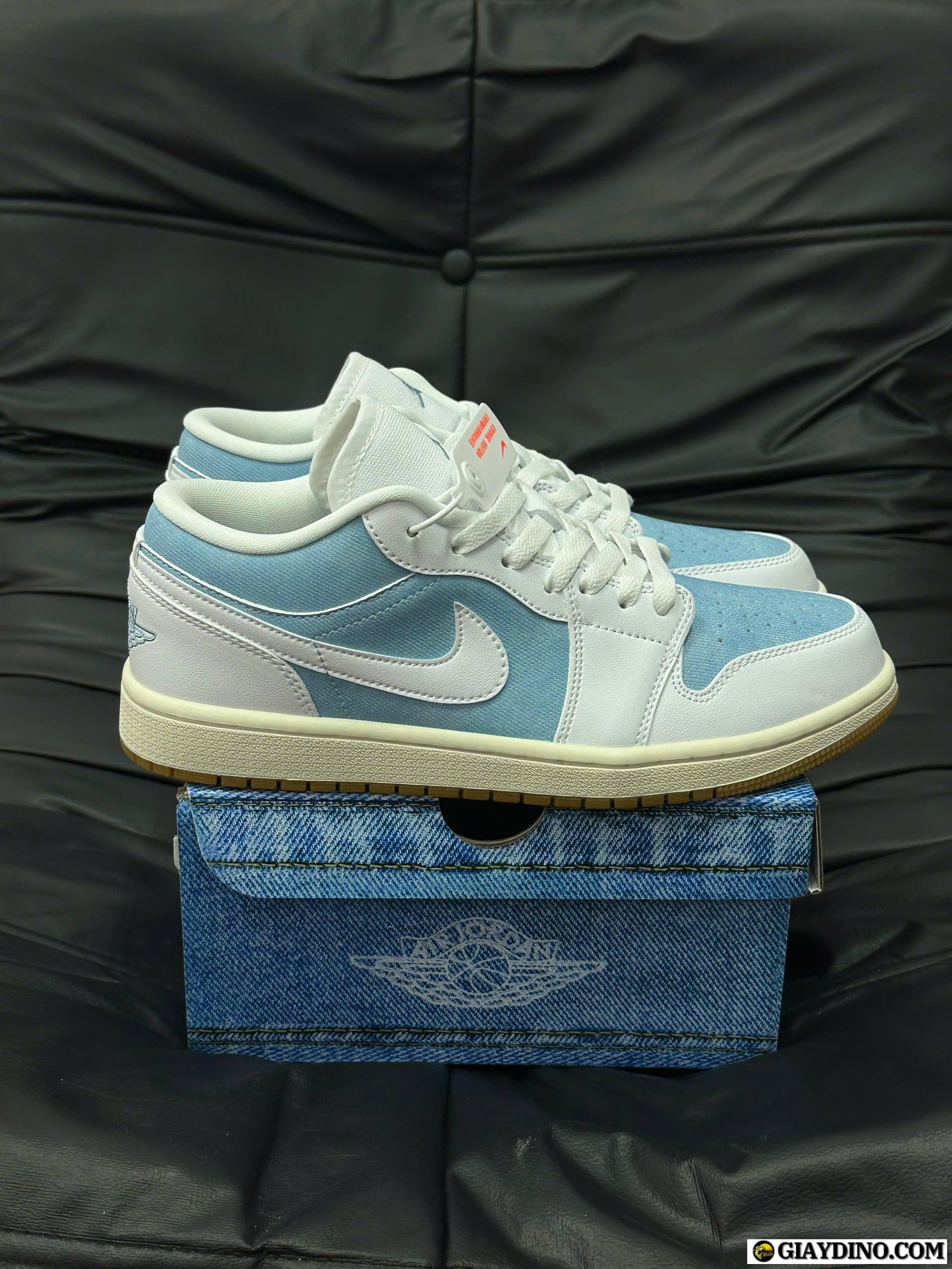 Giày Nike Air Jordan 1 Low SE Worn Blue Giày Nike Air Jordan 1 Low SE Worn Blue