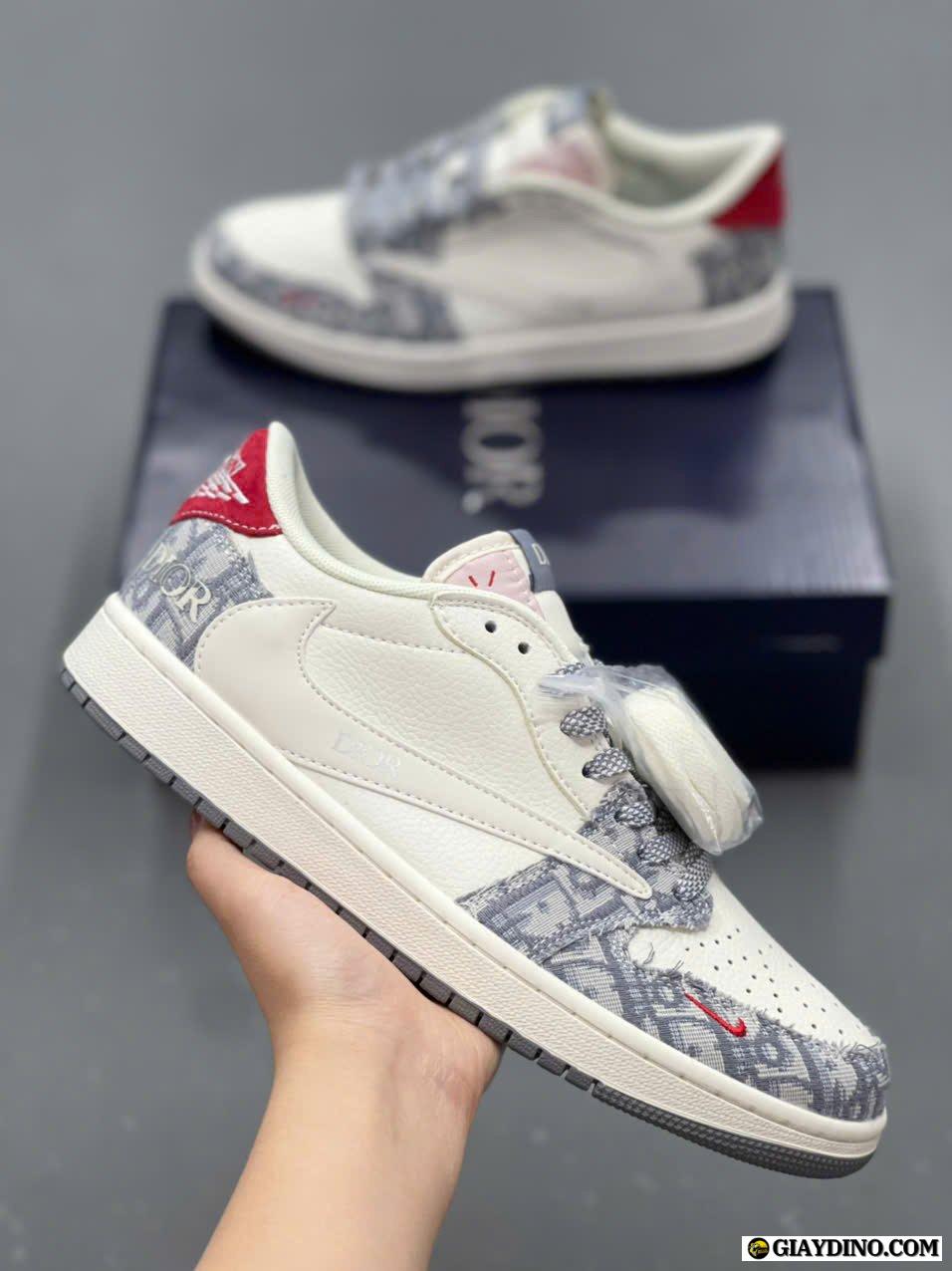 Giày Nike Air Jordan 1 Low Travis Scott x Dior Giày Nike Air Jordan 1 Low Travis Scott x Dior
