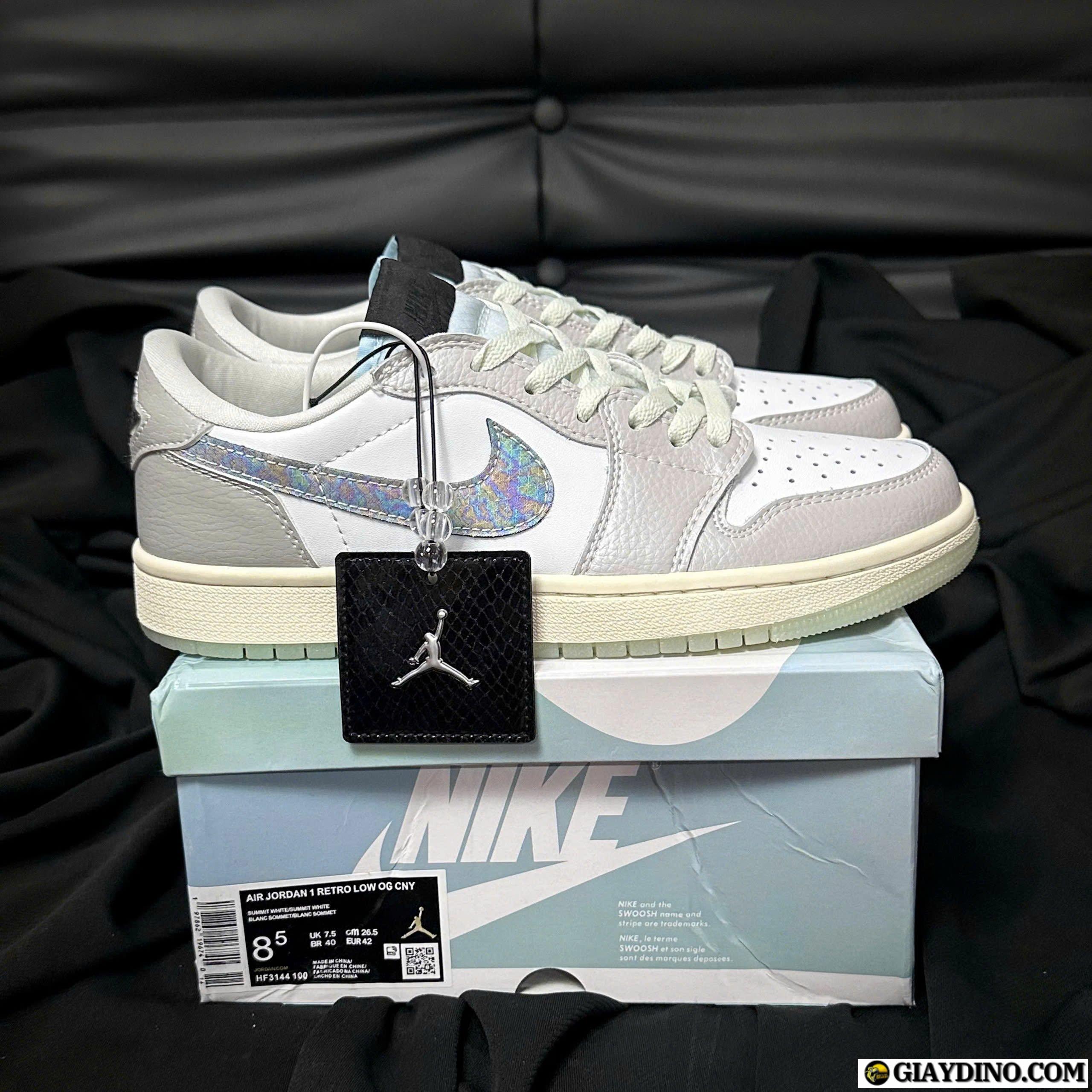 Giày Nike Air Jordan 1 Low Year of the Snake Ánh Kim Giày Nike Air Jordan 1 Low Year of the Snake Ánh Kim