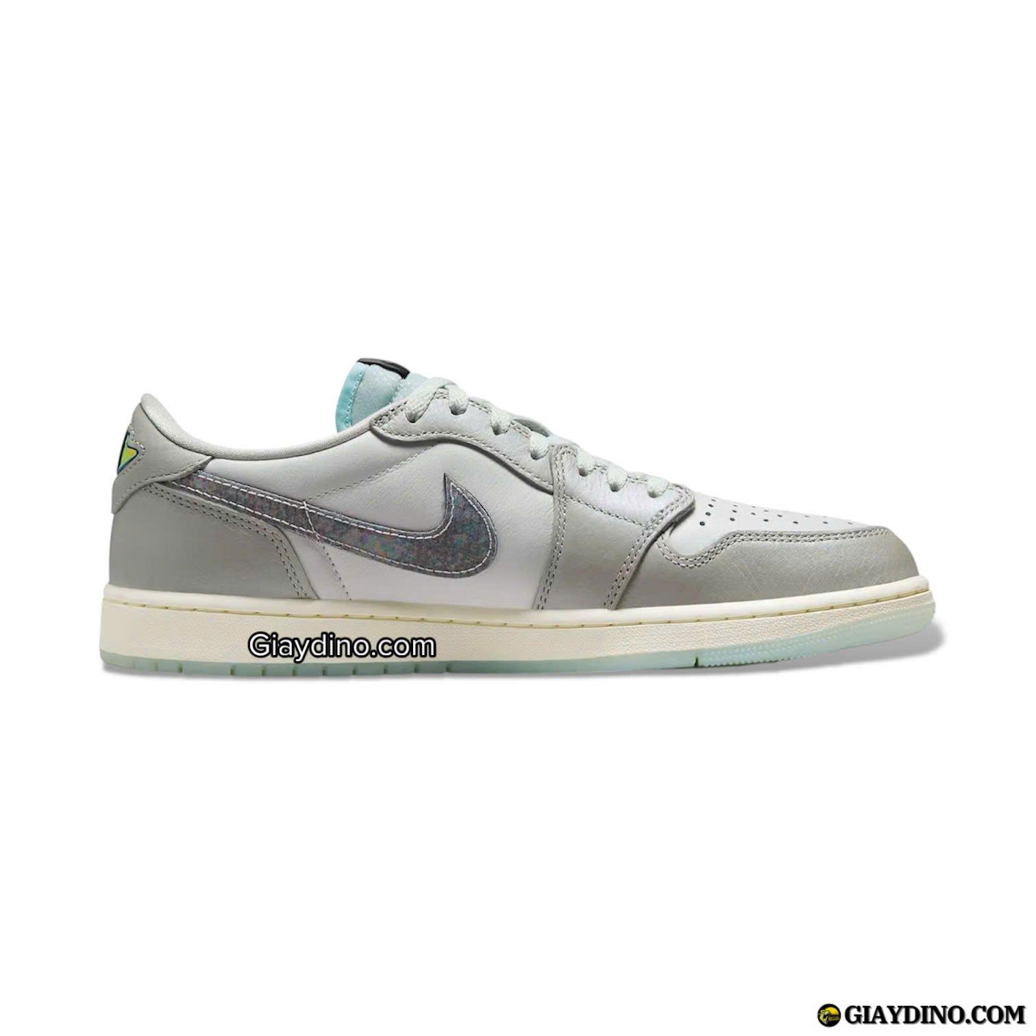 Giay Nike Air Jordan 1 Low Year of the Snake HF3205 100 Giày Nike Air Jordan 1 Low Year of the Snake HF3205-100