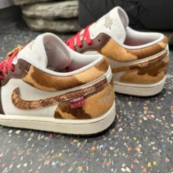 Giay Nike Air Jordan 1 SE Year of the Horse Red Brown Giày Nike Air Jordan 1 SE Year of the Horse Red Brown