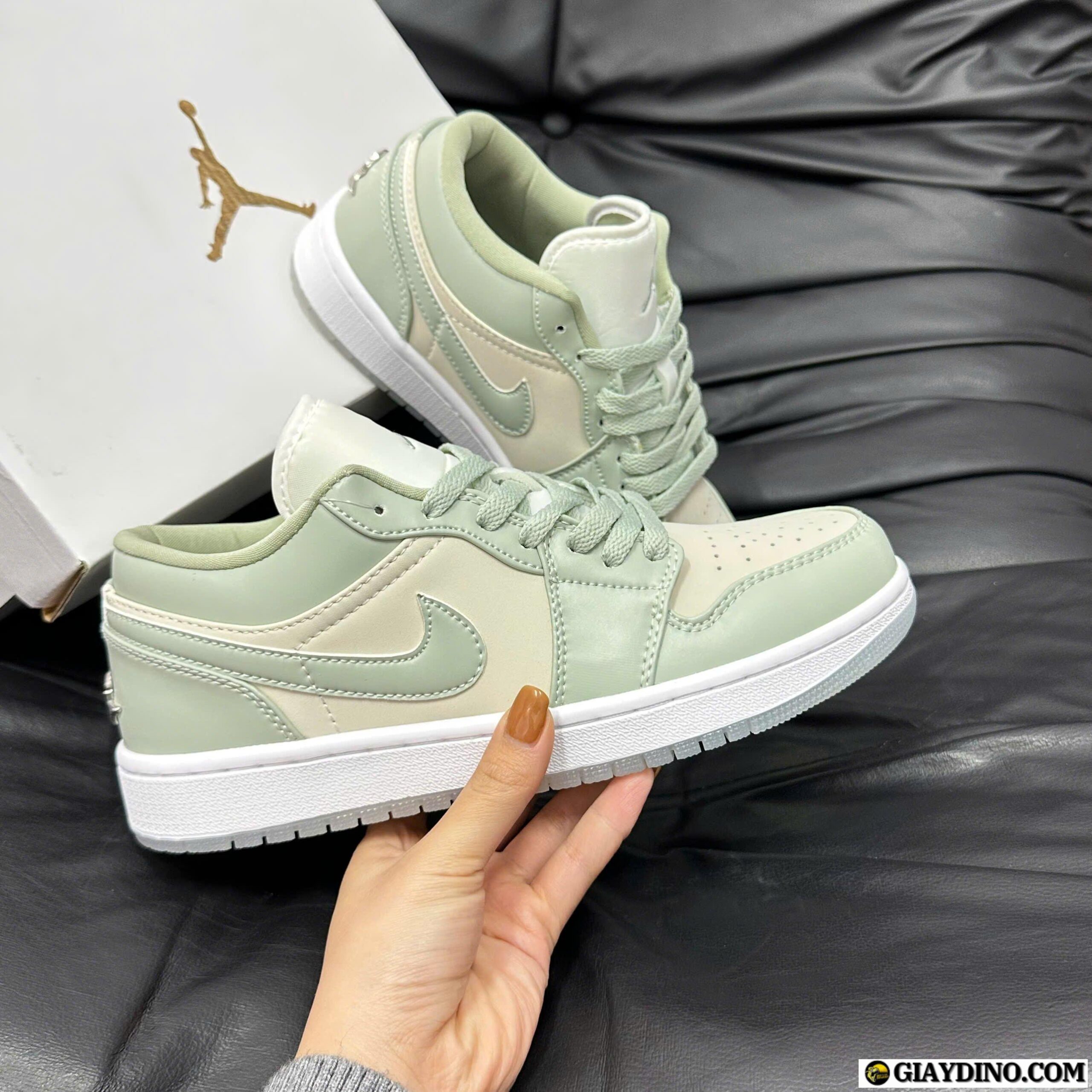 Giày Nike Air Jordan 1 Xanh Lá Giày Nike Air Jordan 1 Xanh Lá