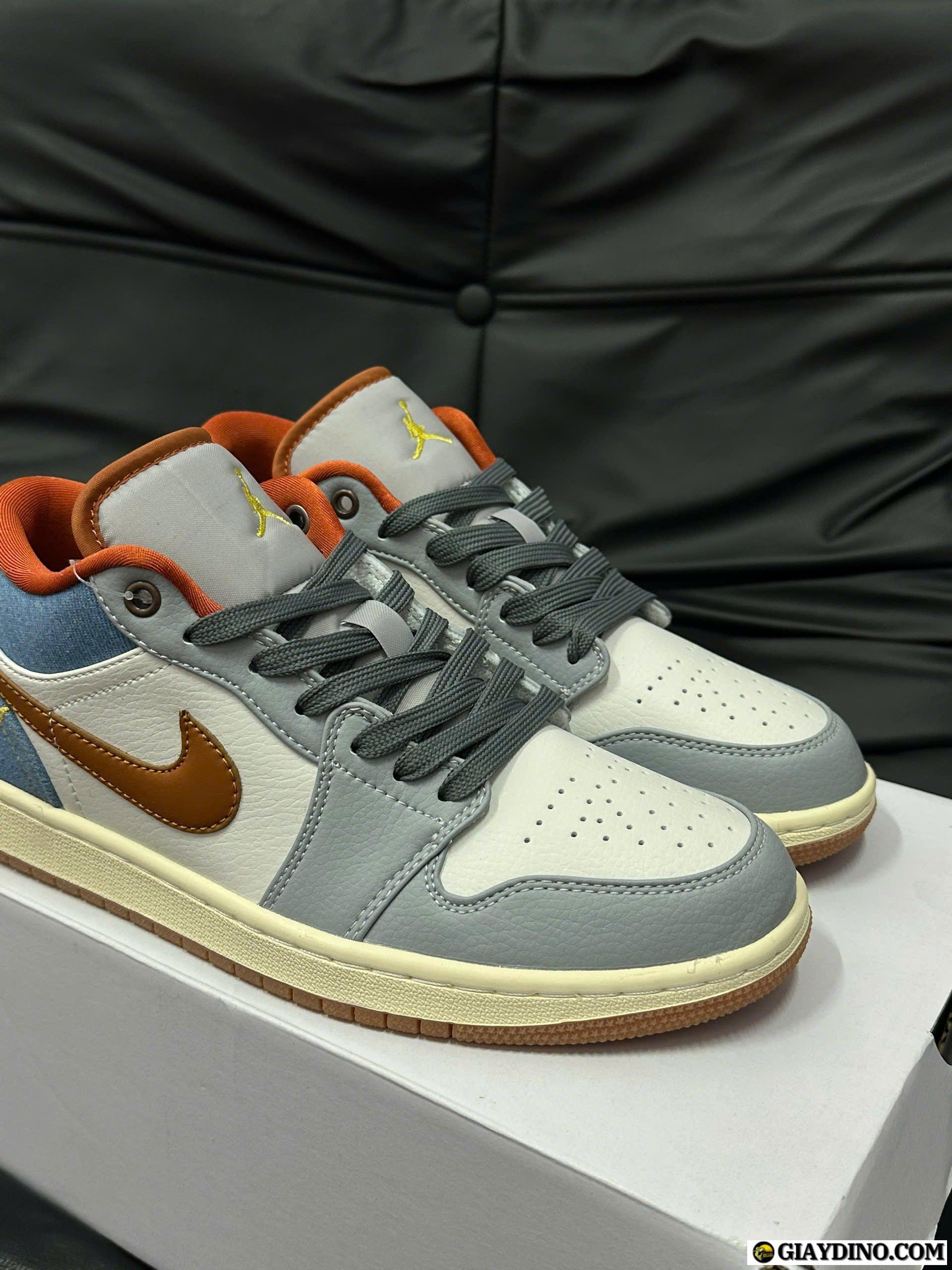 Giày Nike Air Jordan Low Denim Dark Russet Giày Nike Air Jordan Low Denim Dark Russet