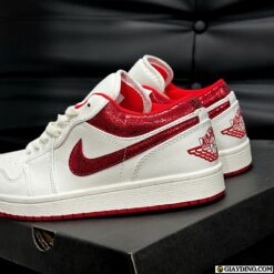 Giày Nike Jordan 1 Low Đỏ Trắng