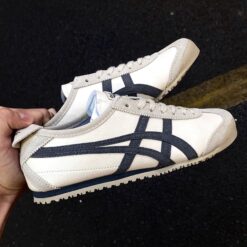 Giay Onitsuka Tiger Mexico 66 Be Xam Den Giày Onitsuka Tiger Mexico 66 Be Xám Đen