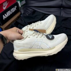 Giày Thể Thao Running Asics Gel Kayano 31 Birch Trắng Vàng