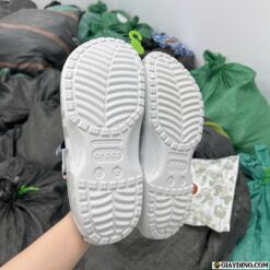 Suc BAPE Crocs Classic Clog ABC CAMO GREY Sục BAPE Crocs Classic Clog ABC CAMO GREY