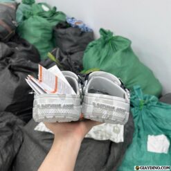 Suc Crocs BAPE Camo Grey Xam Sục Crocs BAPE Camo Grey Xám