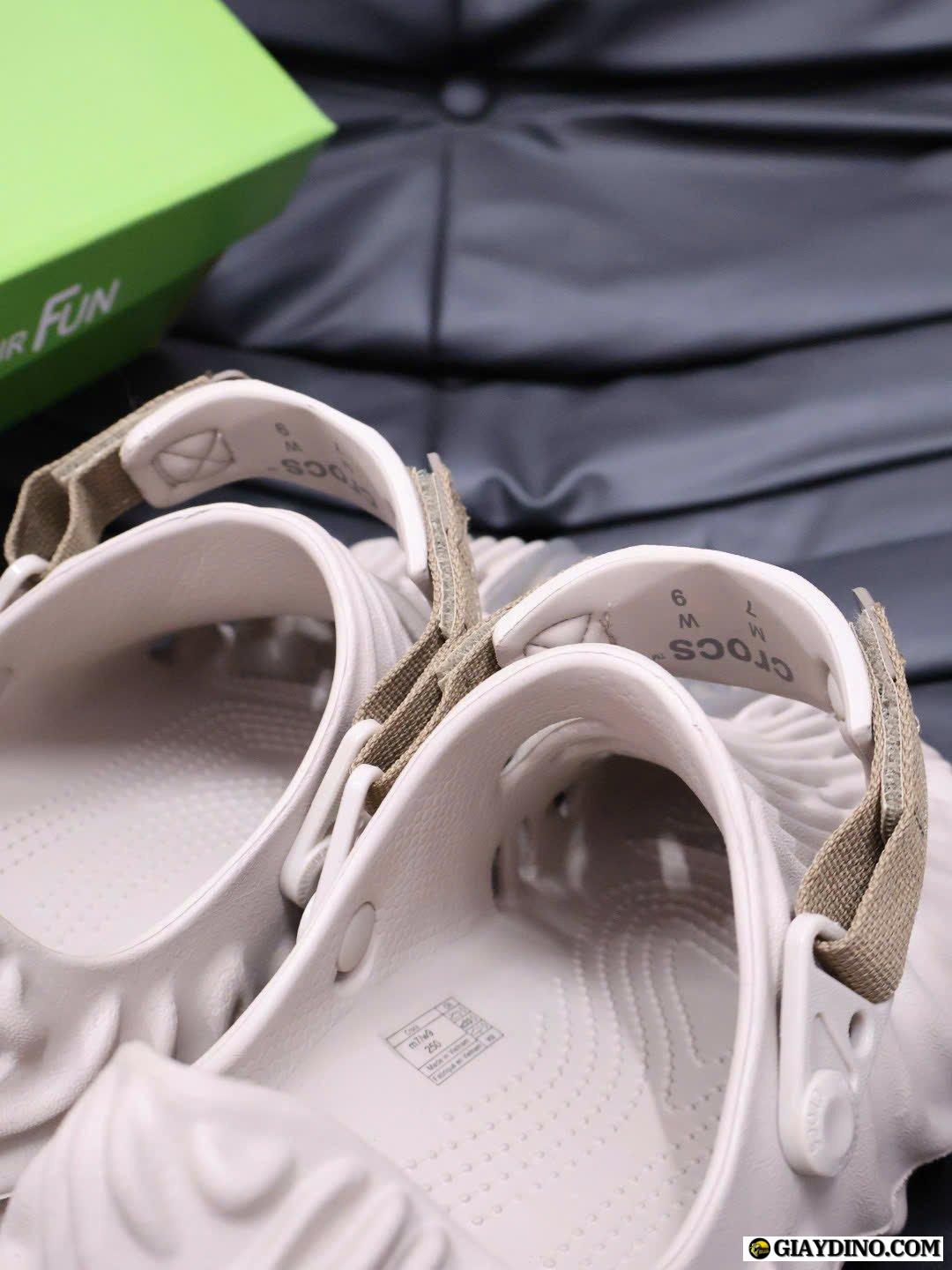 Dep Suc Crocs x Salehe Bembury Pollex Clog Horchata Coffee Dép Sục Crocs x Salehe Bembury Pollex Clog Horchata Coffee