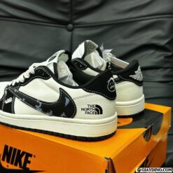 Giay Air Jordan 1 Low OG SP Travis Scott x The North Face White Black Giày Air Jordan 1 Low OG SP Travis Scott x The North Face White Black