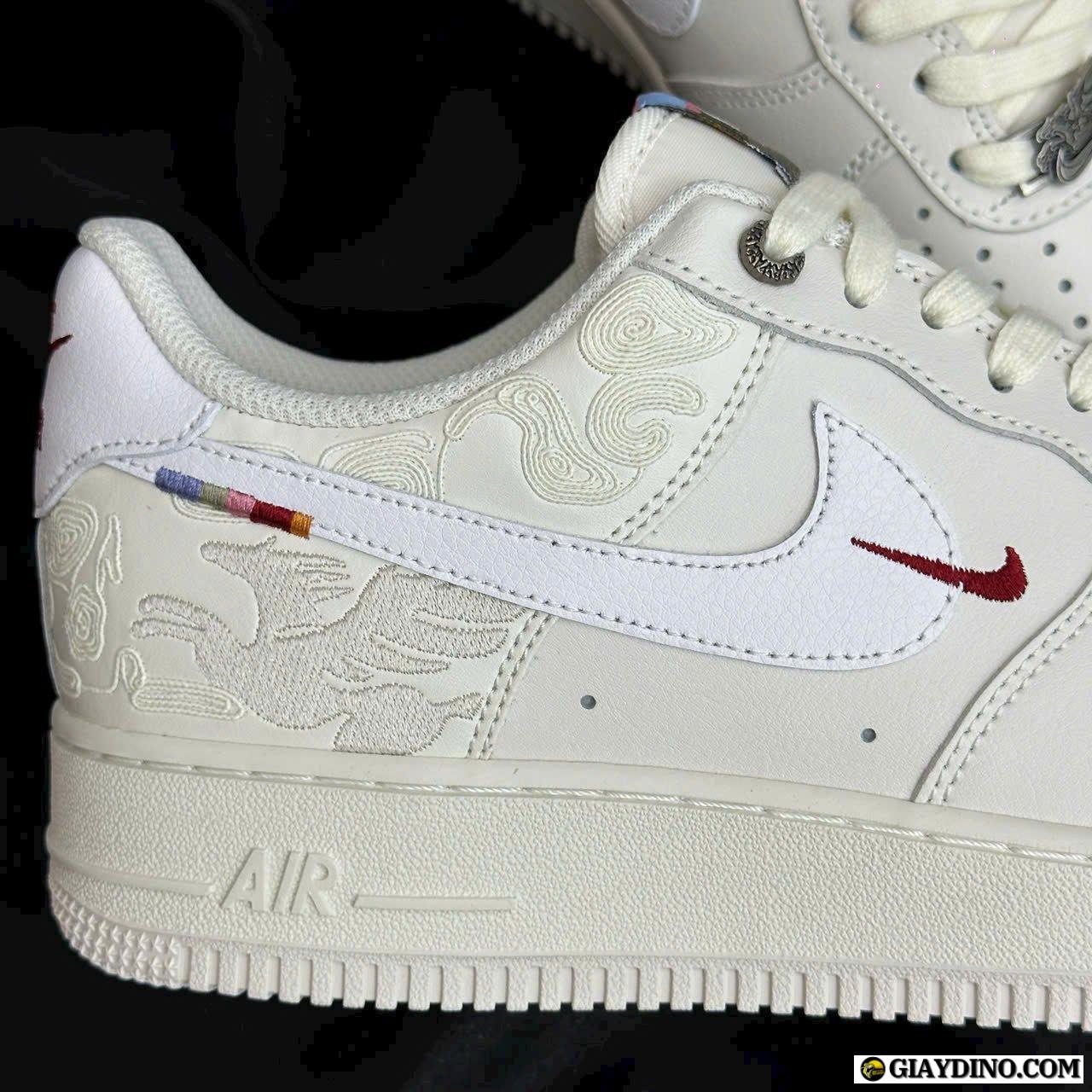 Giày Nike AF1 Pegasus Phamtom Trắng Đỏ Giày Nike AF1 Pegasus Phamtom Trắng Đỏ